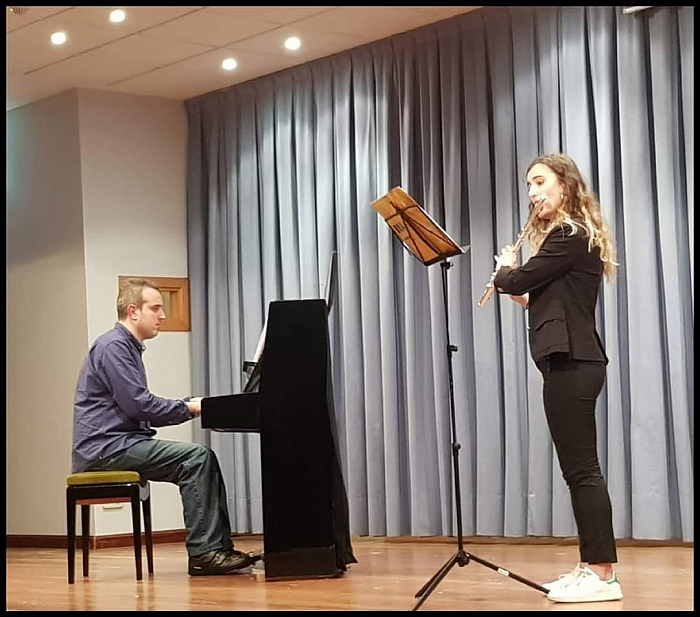 Concierto en el colegio Nazaret de Oviedo.