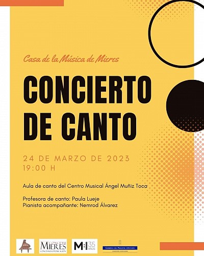 Concierto de canto