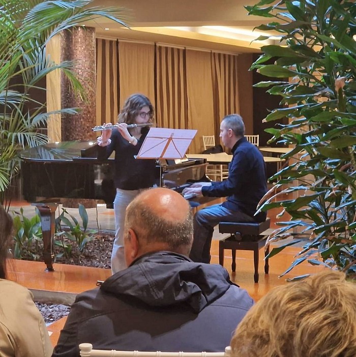 Audición en el hotel Iberik Santo Domingo Plaza de Oviedo.