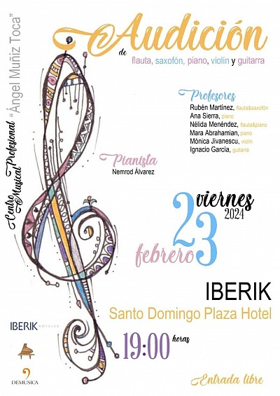 Audición en el hotel Iberik